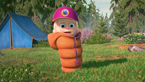 Vignette du programme télé Masha et Michka (La randonnée) S5 (n°2)