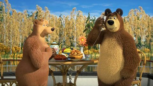 Vignette du programme télé Masha et Michka (J'ai faim !) S5 (n°1)