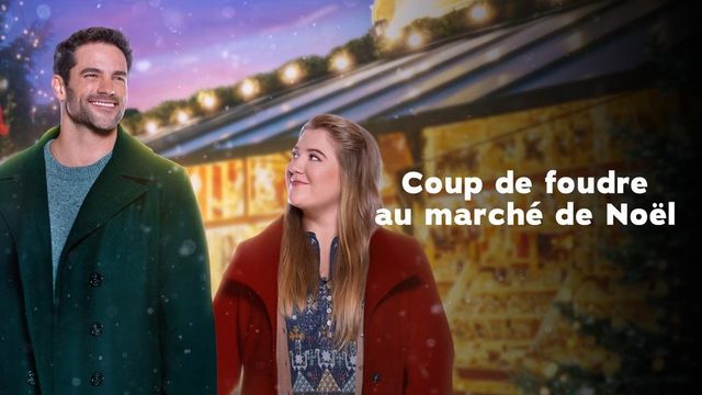 Vignette du programme télé Coup de foudre au marché de Noël