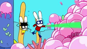 Vignette du programme télé Simon Superlapin (Attention les méduses) S4 (31/50)