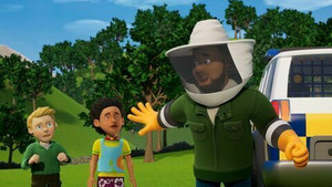 Vignette du programme télé Sam le pompier (Le grand projet de sauvegarde des abeilles) S8 (1/26)