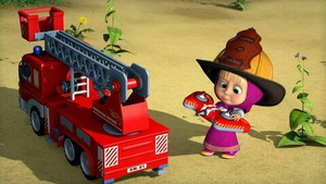 Vignette du programme télé Masha et Michka (Au feu !) S5 (n°17)