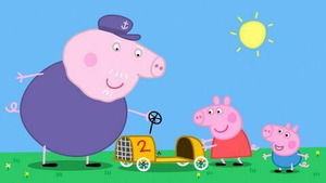 Vignette du programme télé Peppa Pig (La voiture de course de George) S4 (32/52)