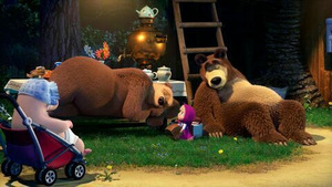 Vignette du programme télé Masha et Michka (Tout le monde au lit) S5 (19/26)