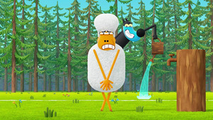 Vignette du programme télé Karaté Mouton (Toc toc qui est là ?) S2 (10/13)