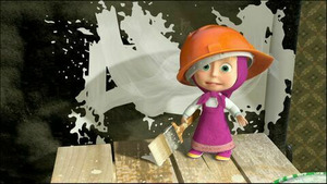 Vignette du programme télé Masha et Michka (On redécore la maison) S1 (26/26)