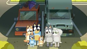 Vignette du programme télé Bluey (En voiture) S3 (20/50)