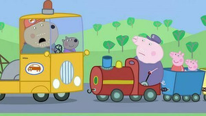 Vignette du programme télé Peppa Pig (Le petit train de Papy Pig) S2 (32/52)