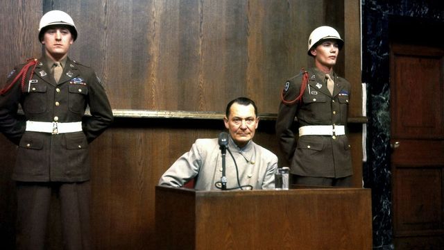 Vignette du programme télé Au coeur de l'histoire : le procès de Nuremberg