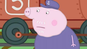 Vignette du programme télé Peppa Pig (Le train de Papy Pig à la rescousse !) S4 (20/52)