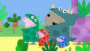 Vignette du programme télé Peppa Pig (La fête des dinosaures) S8 (n°4)