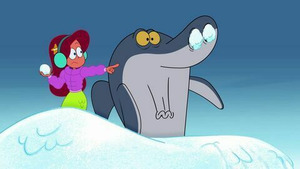 Vignette du programme télé Zig & Sharko (Amitié glaciale) S3 (14/78)
