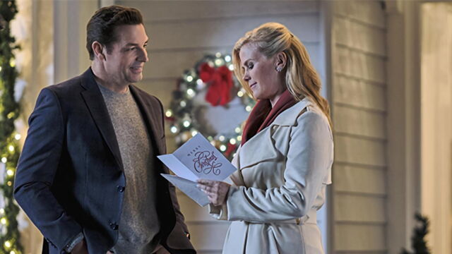 Vignette du programme télé Une carte d&#039;amour pour Noël