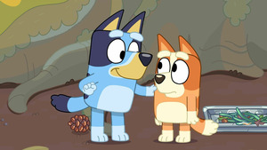 Vignette du programme télé Bluey (Les espions) S1 (13/52)