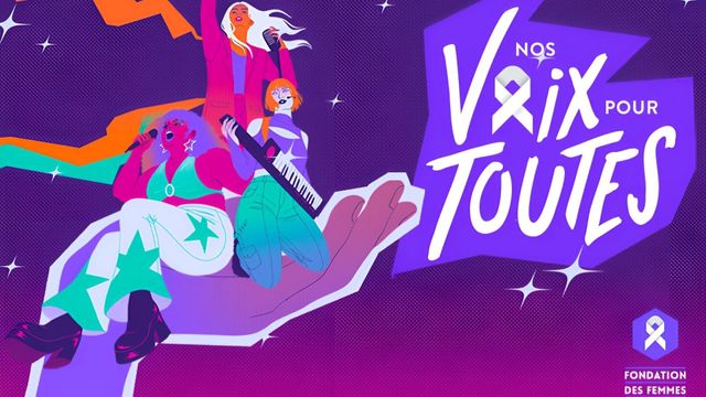 Vignette du programme télé Nos voix pour toutes : Le grand show solidaire pour les droits des femmes