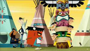 Vignette du programme télé Les Dalton (Tu seras un Indien, mon fils) S3 (30/37)