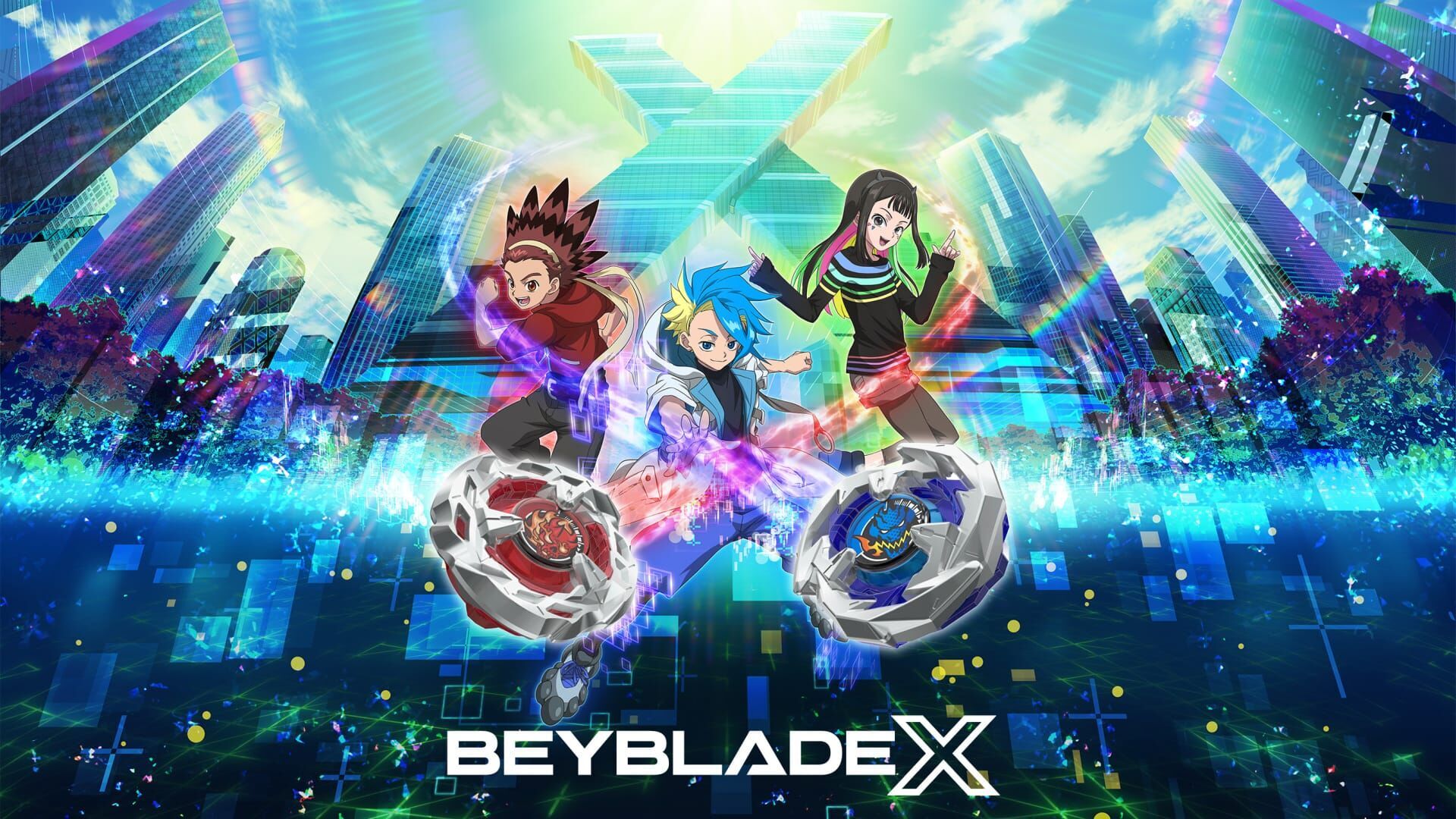 Vignette du programme télé Beyblade X