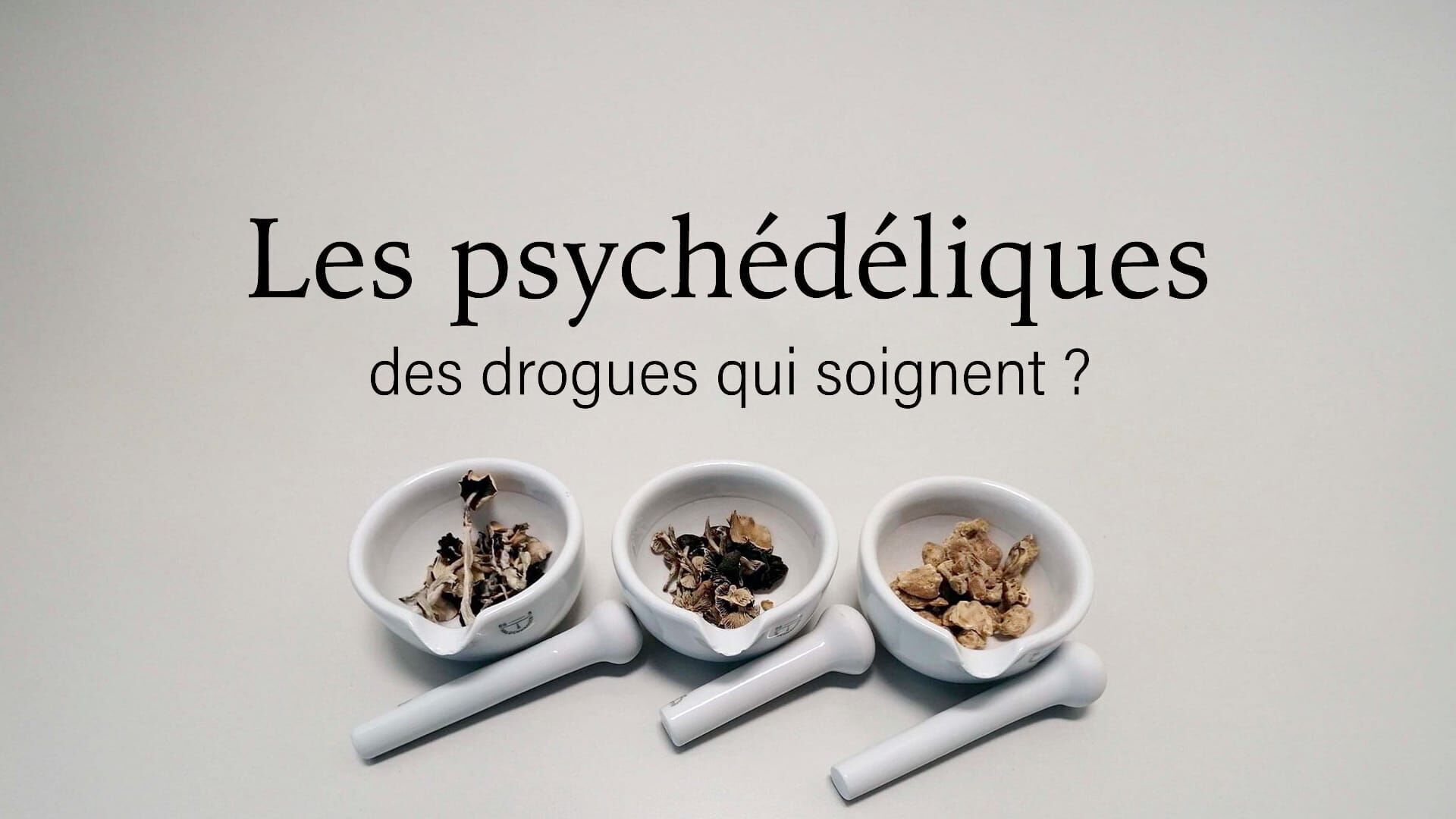 Vignette du programme télé Les psychédéliques, des drogues qui soignent ?