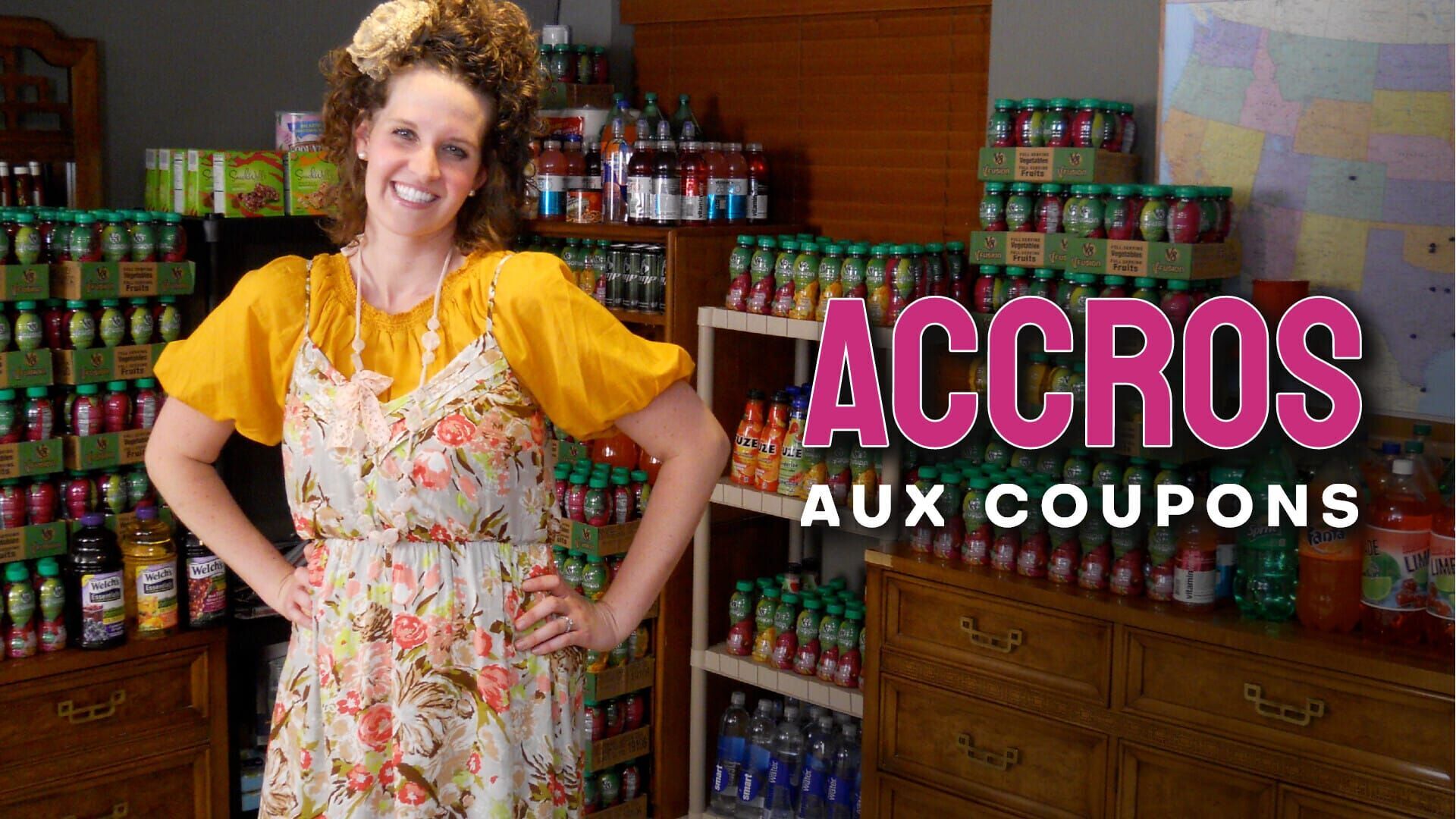 Vignette du programme télé Accros aux coupons rabais