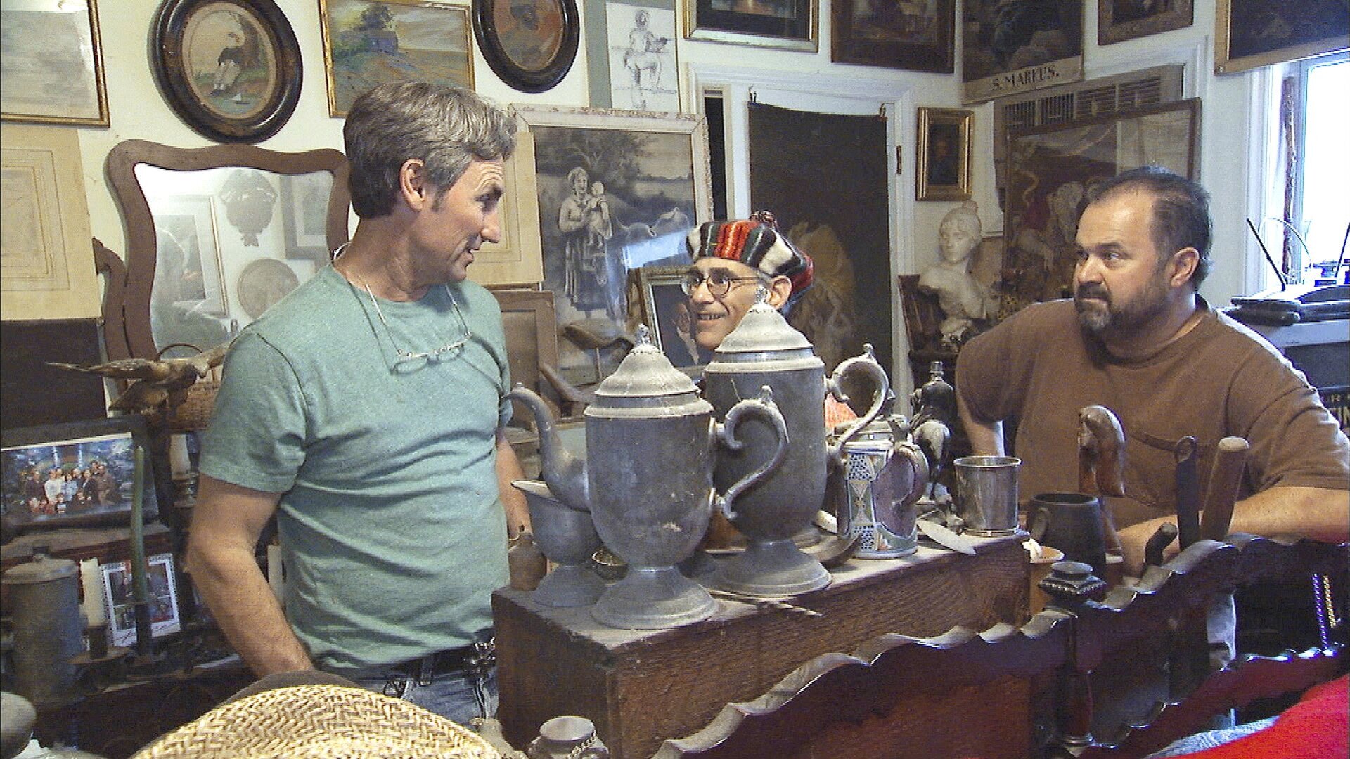 Vignette du programme télé American Pickers, la brocante made in USA