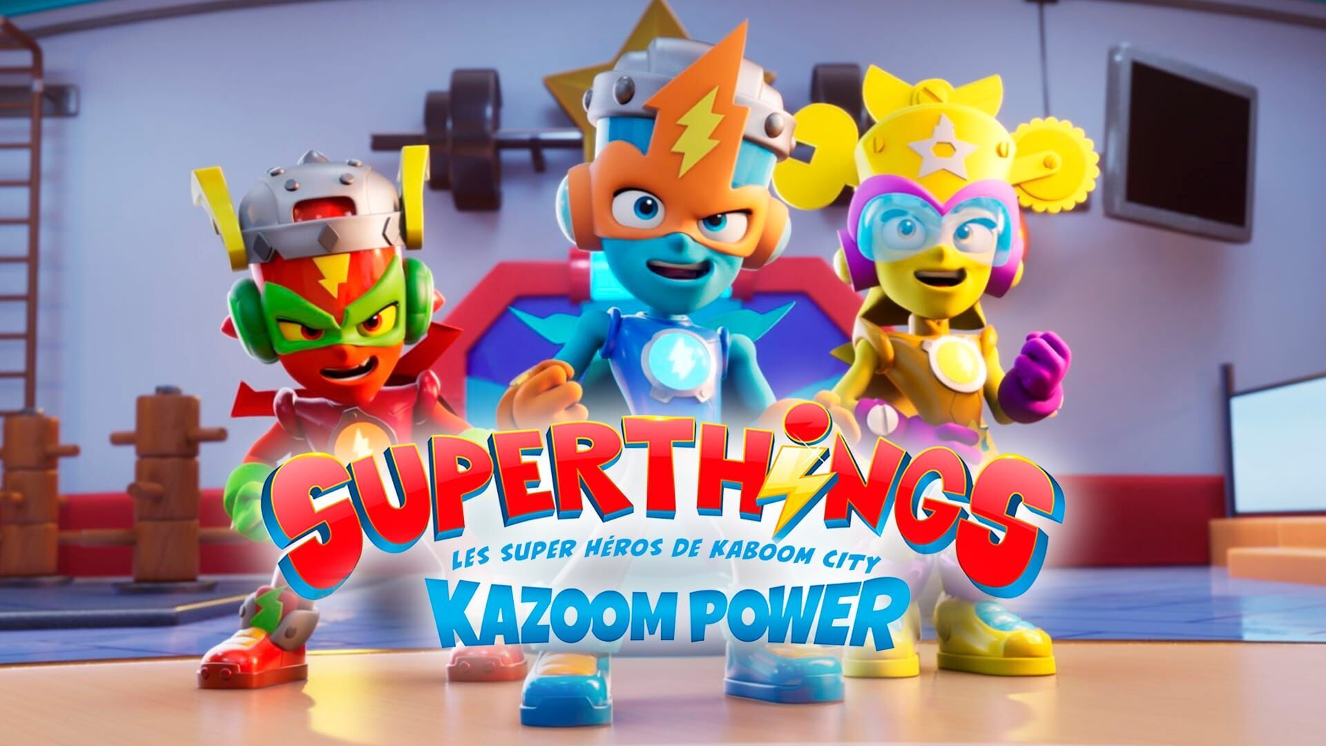 Vignette du programme télé SuperThings : Kazoom Power - Les super héros de Kaboom City