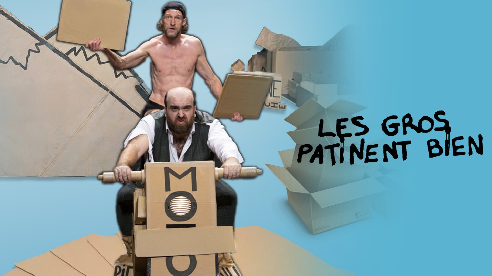 Vignette du programme télé Les gros patinent bien