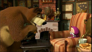 Vignette du programme télé Masha et Michka (Cache-cache c'est pas pour les peureux) S1 (13/26)