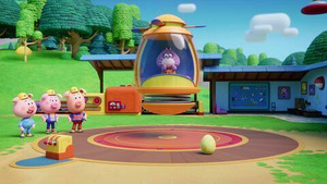 Vignette du programme télé Les trois Bricochons (L'oeuf-mobile) S1 (3/52)