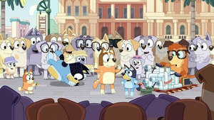 Vignette du programme télé Bluey (Le jeu du mode danse) S2 (1/52)