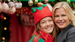 Vignette du programme télé Coup de foudre au village de Noël