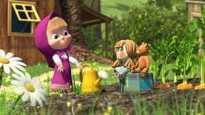 Vignette du programme télé Masha et Michka (Ça pousse) S2 (4/26)