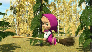 Vignette du programme télé Masha et Michka (Le balai magique) S2 (5/26)