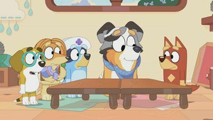 Vignette du programme télé Bluey (Le bébé prématuré) S1 (40/52)