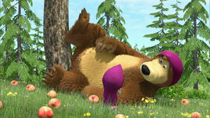 Vignette du programme télé Les chansons de Masha (Les cadeaux) S1