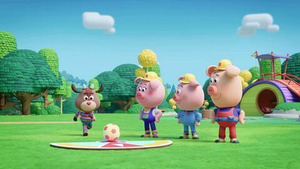 Vignette du programme télé Les trois Bricochons (Driss et son ballon) S1 (17/52)