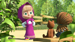 Vignette du programme télé Masha et Michka (On sourit pour la photo) S2 (8/26)