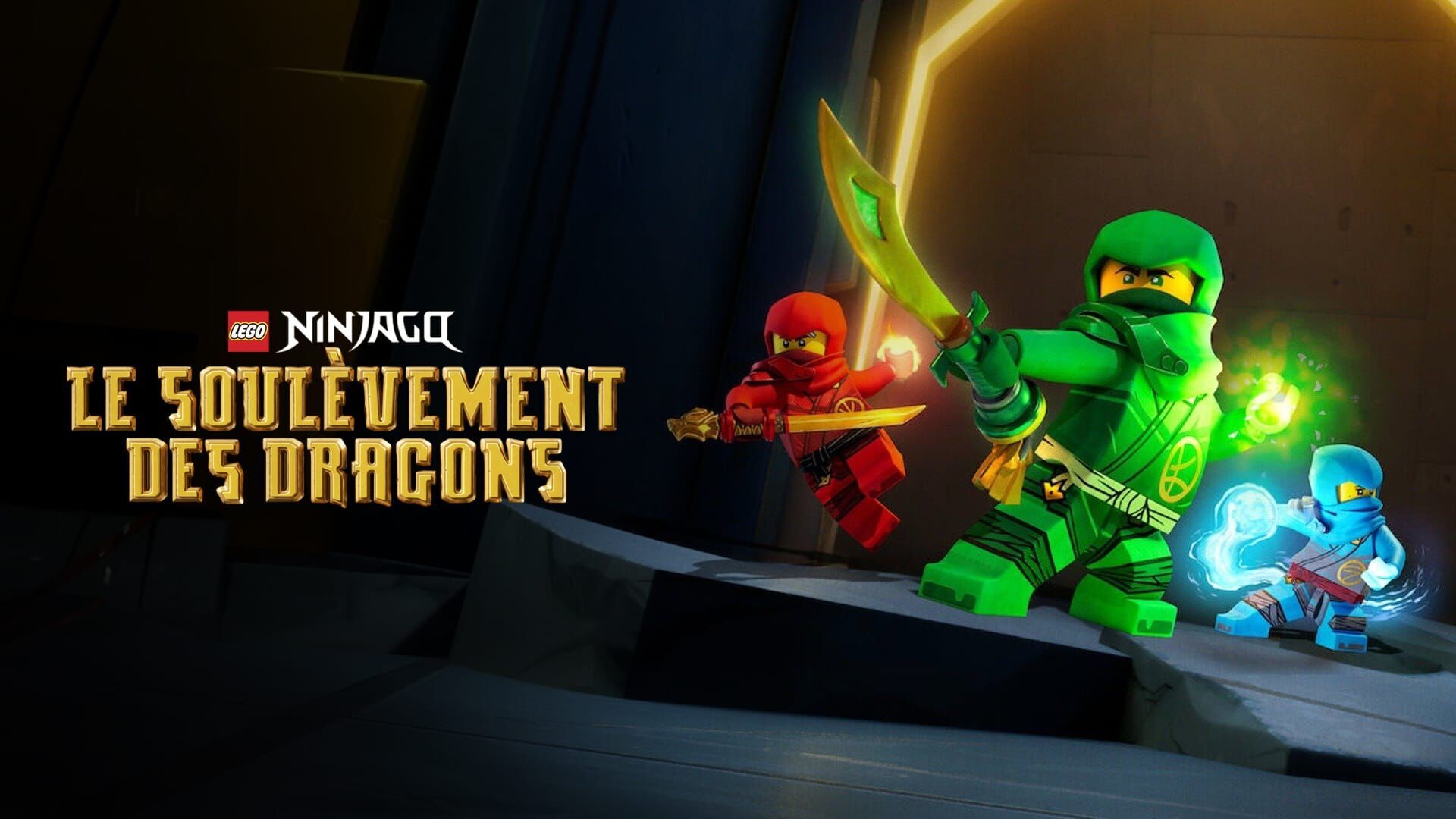 Vignette du programme télé Ninjago, le soulèvement des dragons
