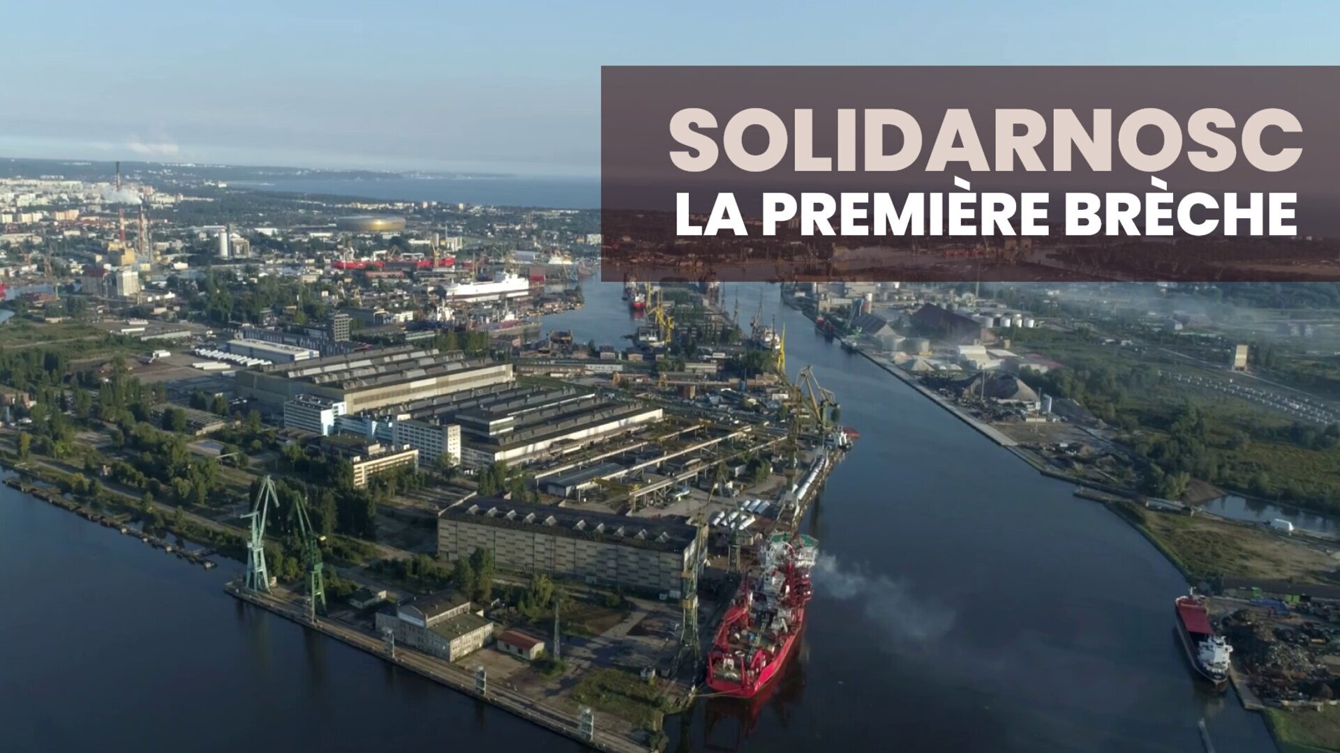 Vignette du programme télé Solidarnosc, la première brèche