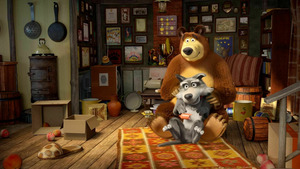 Vignette du programme télé Masha et Michka (Adopte un chiot !) S7 (n°12)