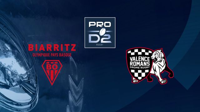 Vignette du programme télé Biarritz / Valence-Romans