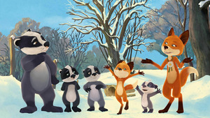 Vignette du programme télé La famille Blaireau-Renard (L'hiver au terrier) S2 (n°43)