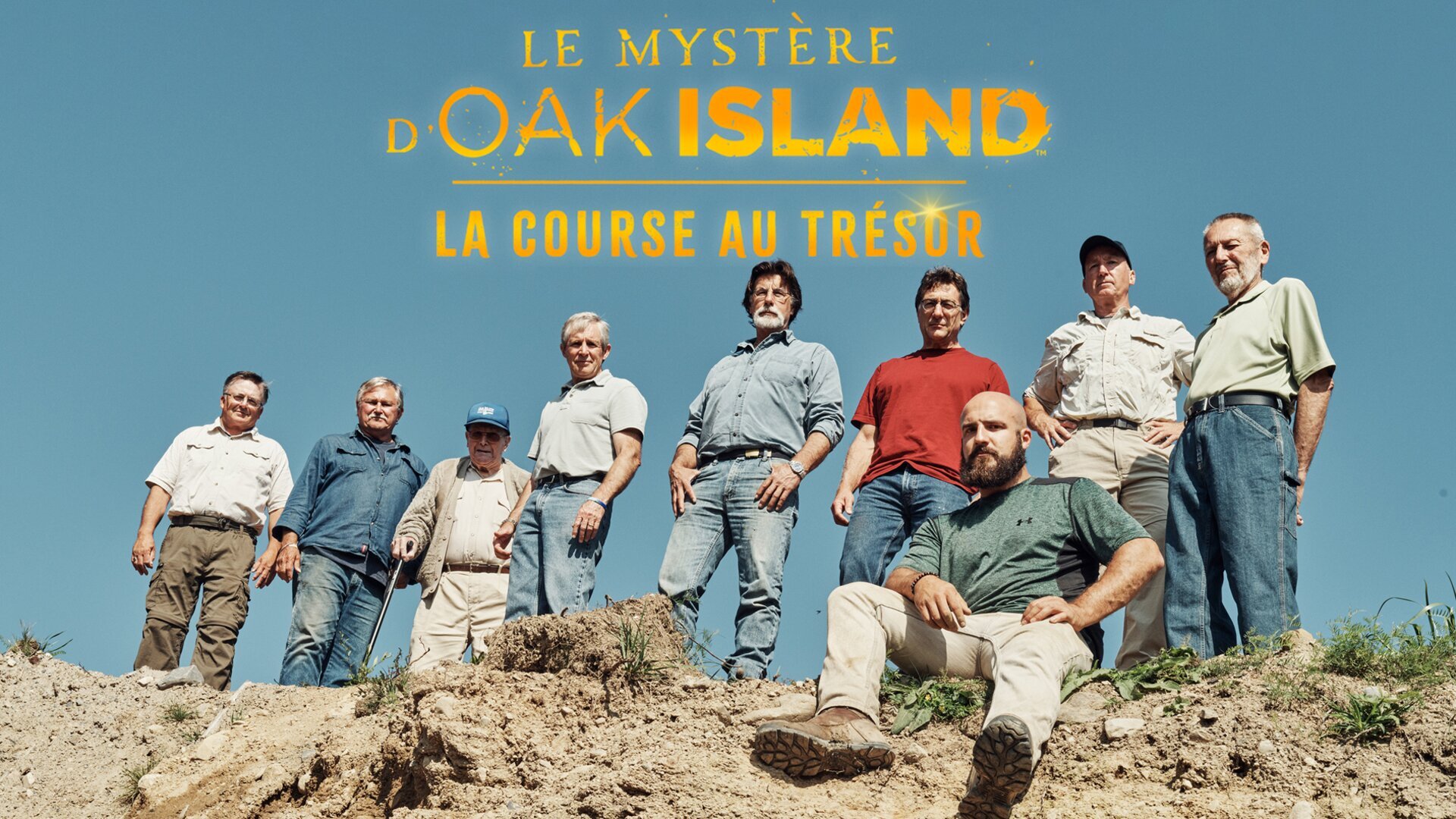 Vignette du programme télé Le mystère d'Oak Island : la course au trésor