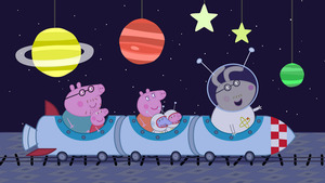 Vignette du programme télé Peppa Pig (Le voyage sur la Lune) S3 (21/52)