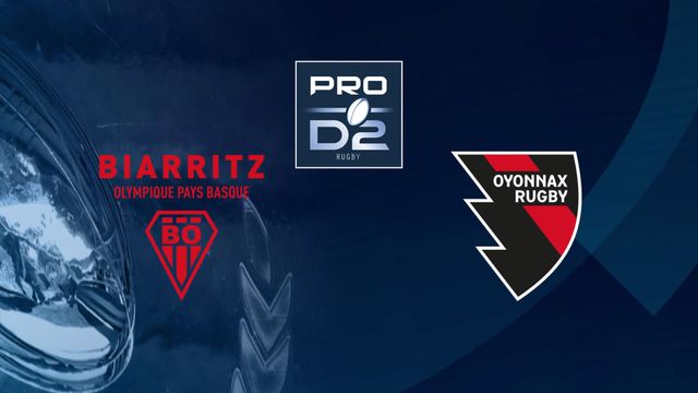 Vignette du programme télé Biarritz / Oyonnax