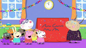 Vignette du programme télé Peppa Pig (Les cartes de voeux pour Noël) S8 (n°39)