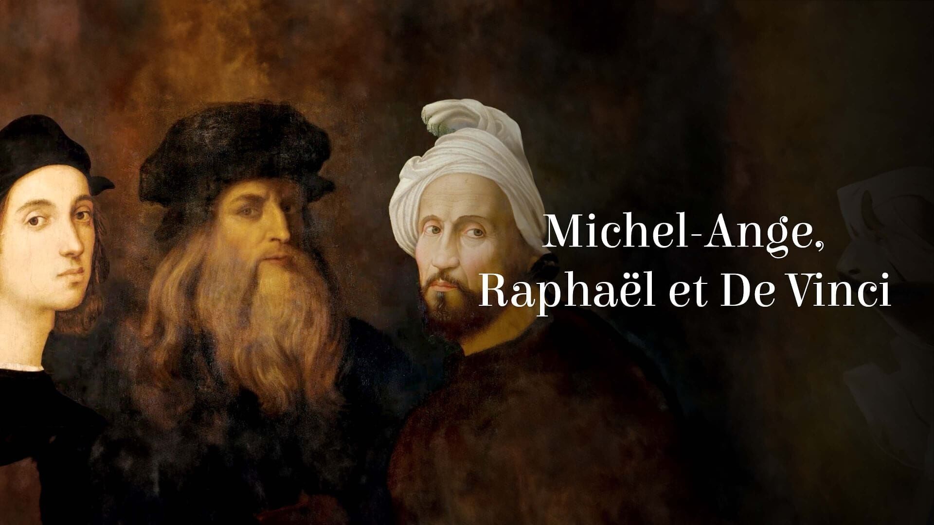 Vignette du programme télé Les maîtres de Rome : Michel-Ange, Raphaël et Léonard de Vinci