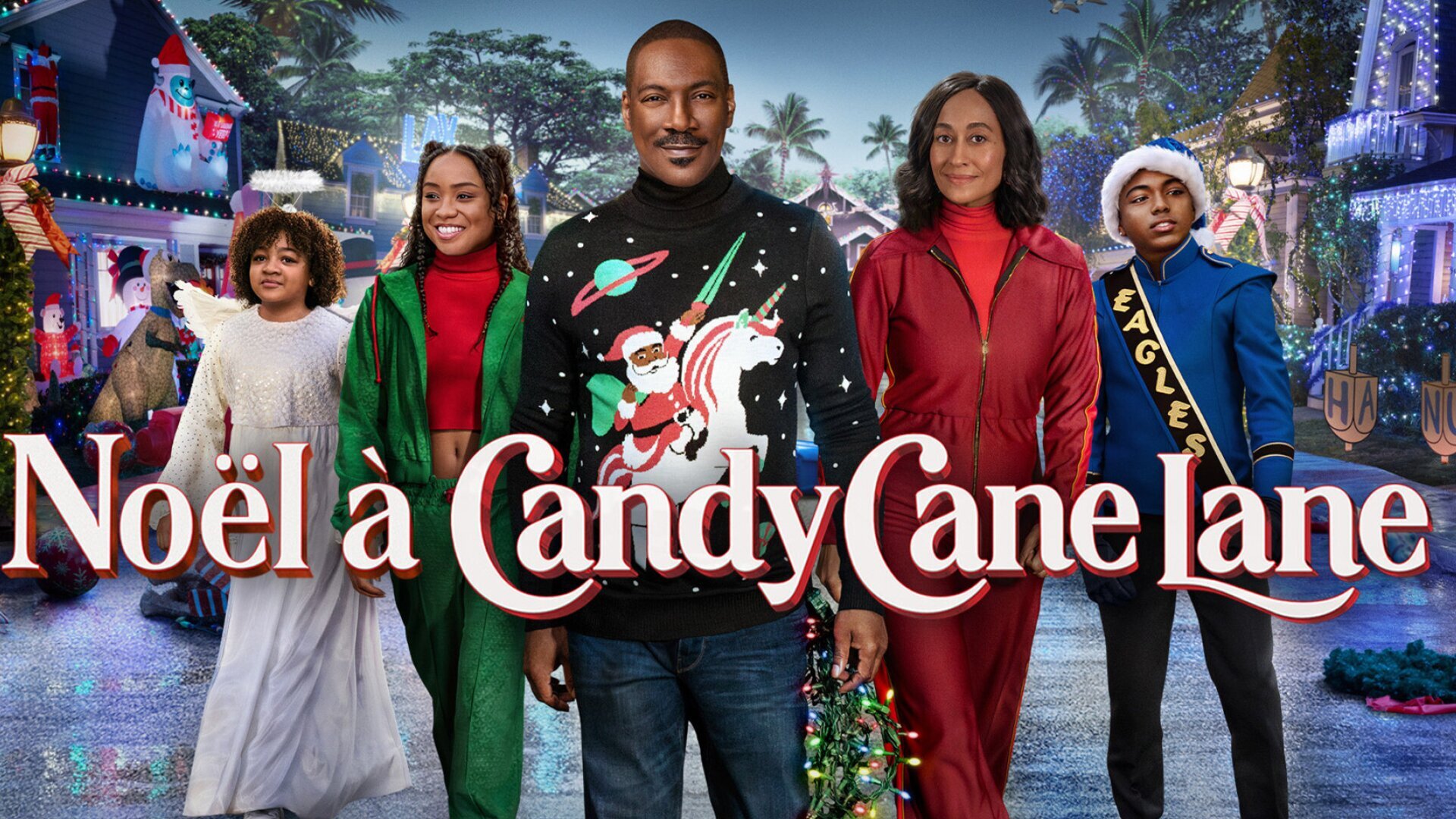 Vignette du programme télé Noël à Candy Cane Lane