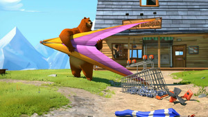 Vignette du programme télé Grizzy et les lemmings (Traficotage aérien) S2 (69/78)