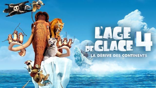 Vignette du programme télé L'âge de glace 4 : la dérive des continents