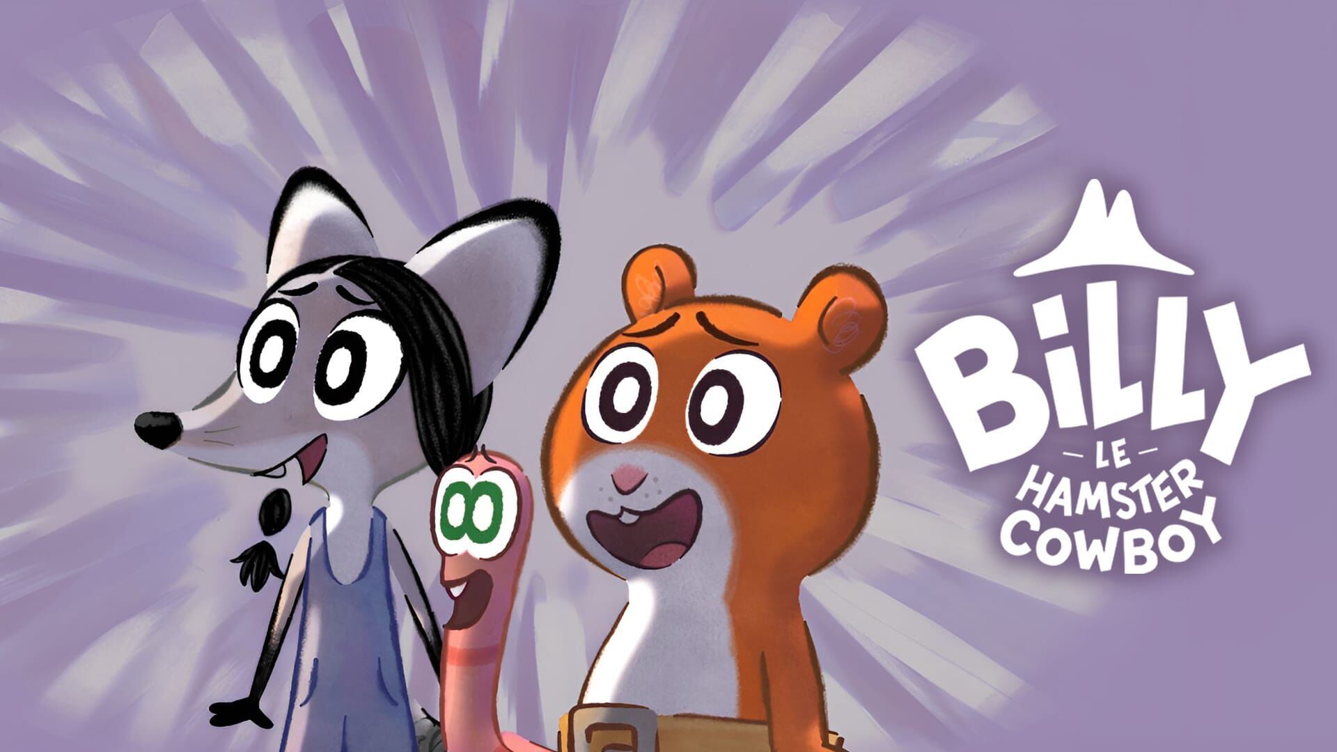 Vignette du programme télé Billy, le hamster cowboy